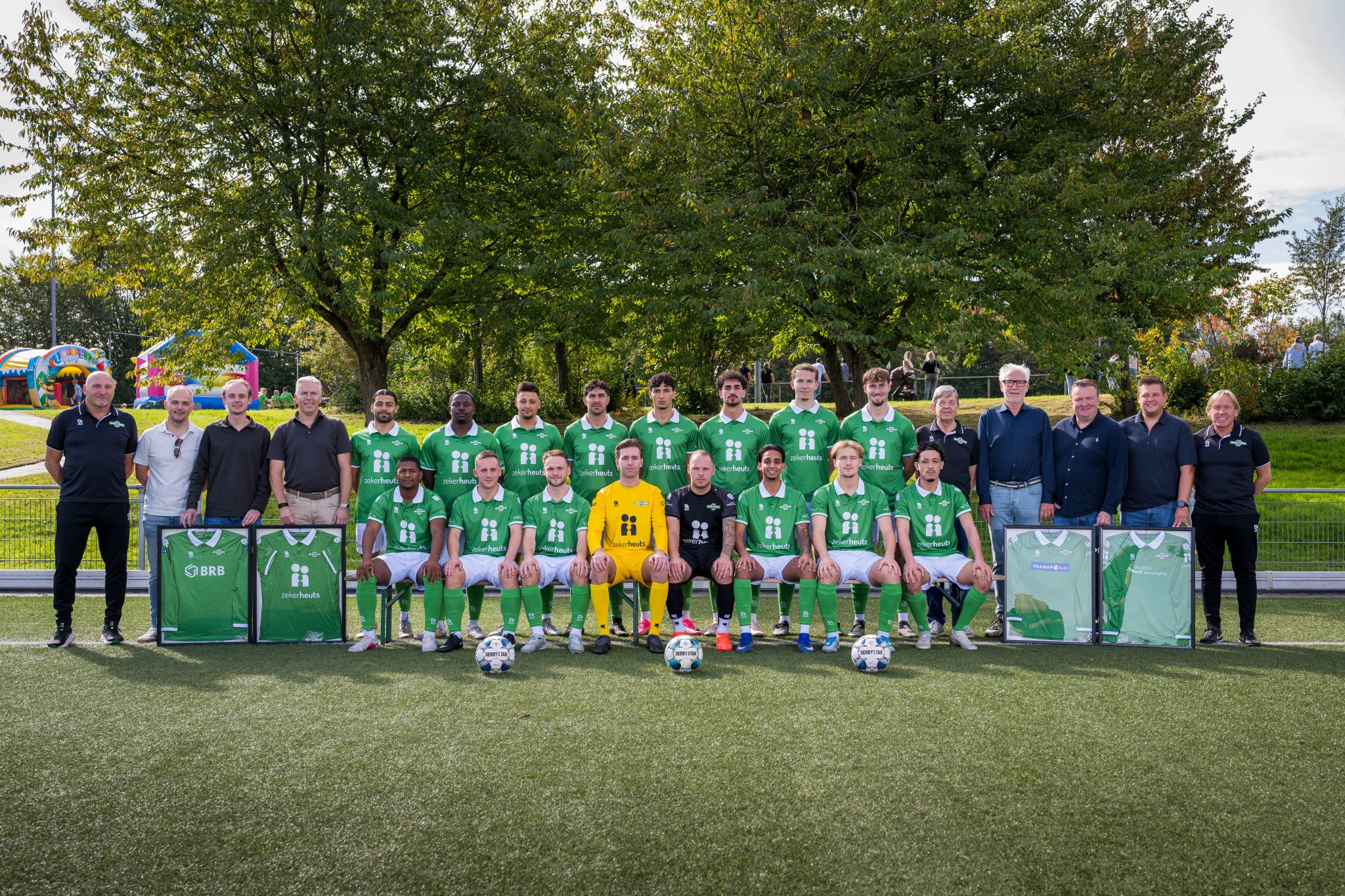 Nieuwe teamfoto's