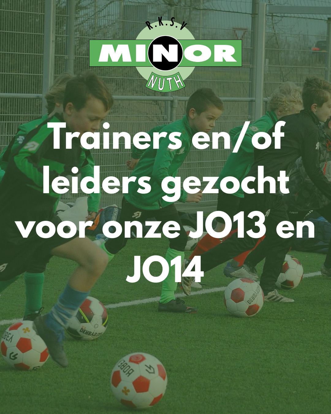 Leiders/trainers gezocht!
